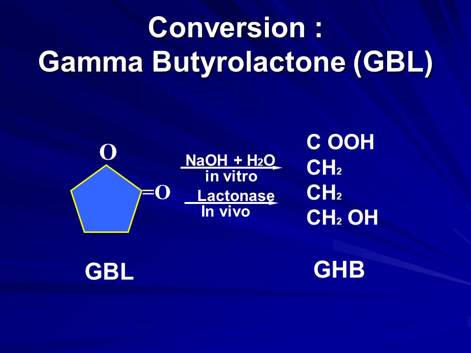 gamma hydroxybutyrate Explained